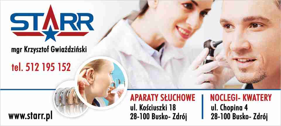 PPUH "STARR " - badanie słuchu BUSKO-ZDRÓJ badanie słuchu BUSKO-ZDRÓJ